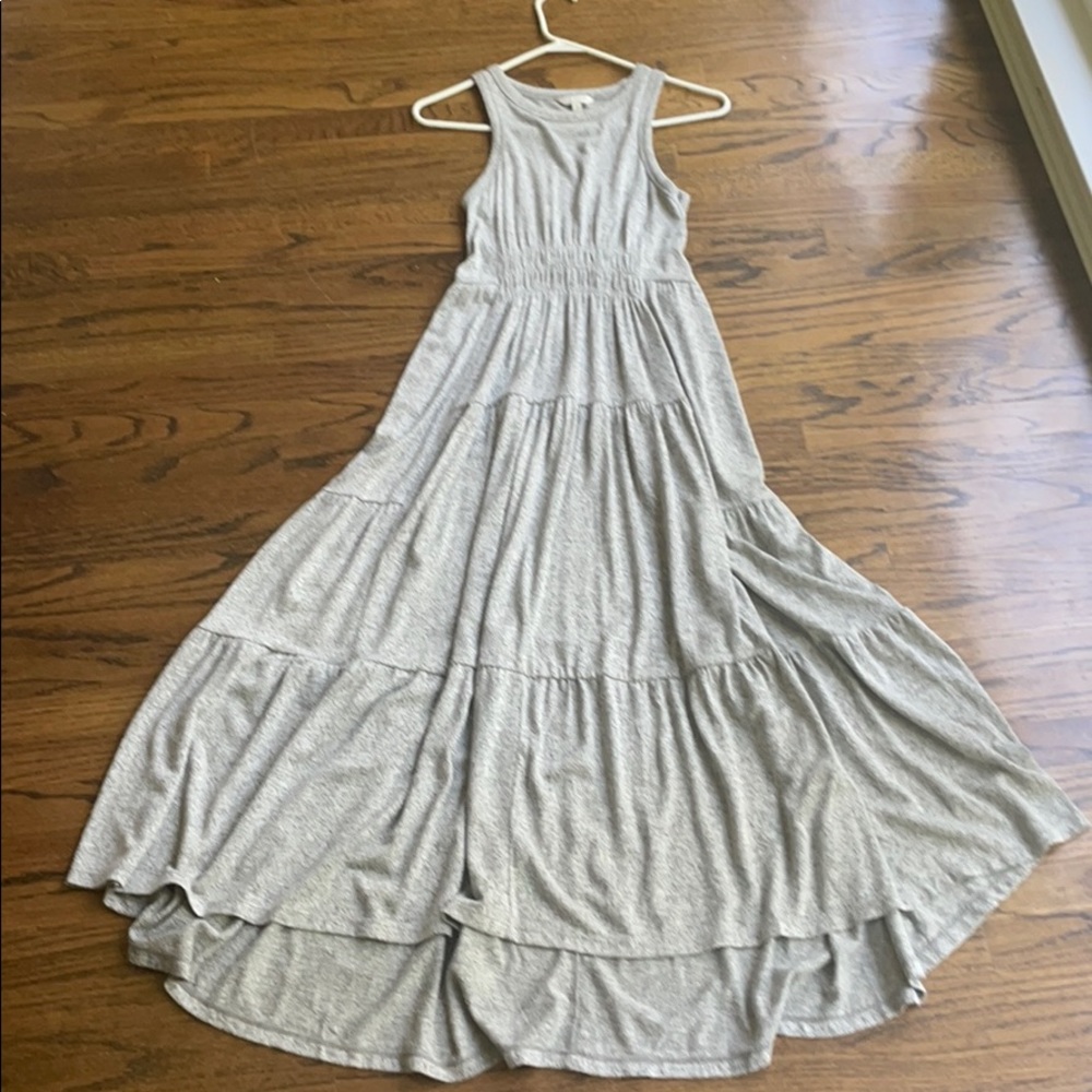 Lucky Brand knit high low maxi sleeveless small